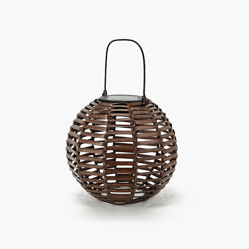 Round Iron Plastic Living Table Lamp