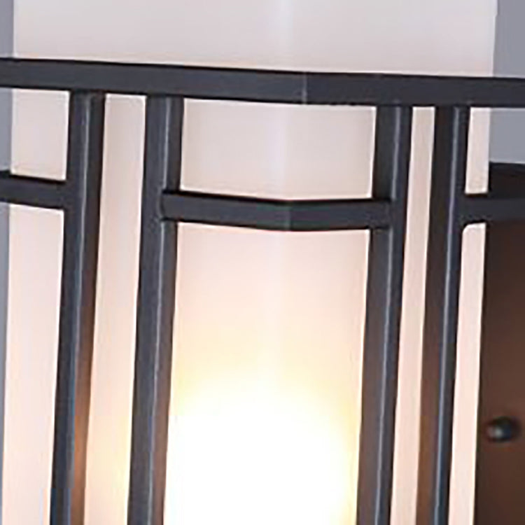 Rectangular Alloy Glass Patio Outdoor Light