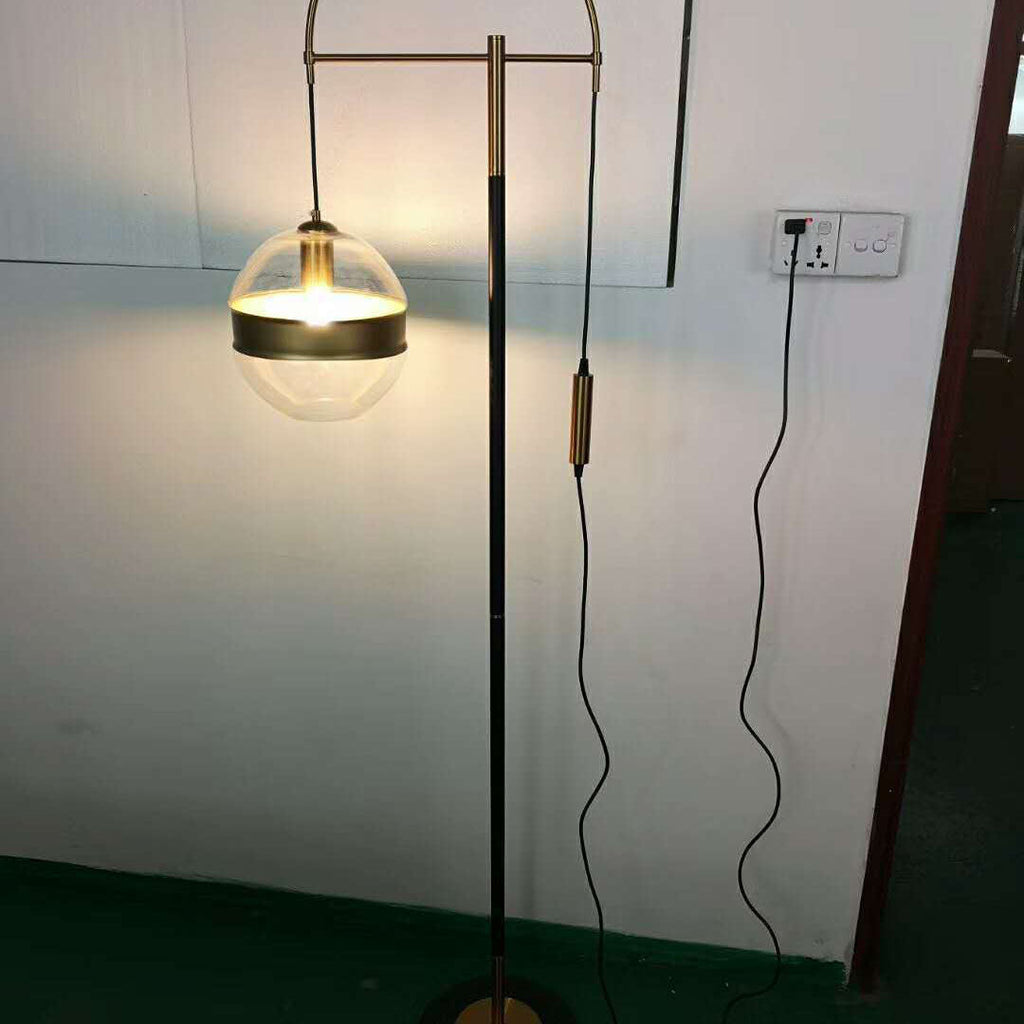Glass Ball Floor Lamp
