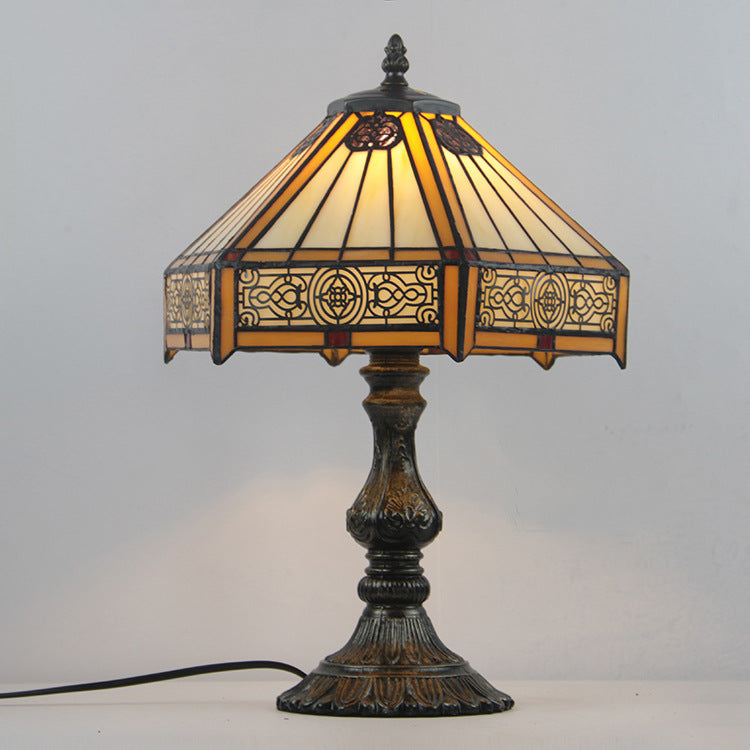 Alloy Glass Table Lamp