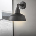 Frosted Texture Iron Patio Outdoor Light