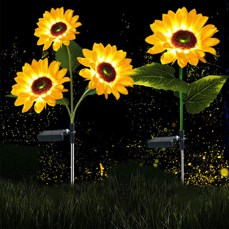 Sunflower Lawn Decorative Ground Outdoor Light
