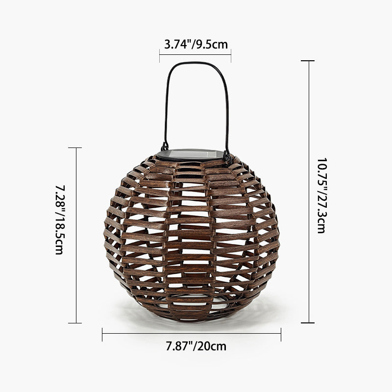 Round Iron Plastic Living Table Lamp