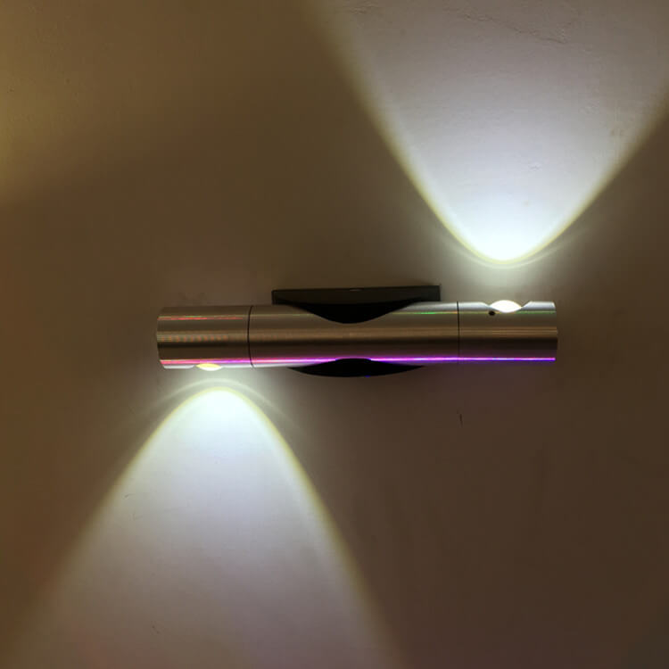 Cylinder Rotating Aluminum Wall Lamp
