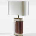 Leather Velvet Fabric Table Lamp