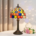 Resin Glass Dome Round Table Lamp