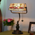 Angel Wings Stained Glass Table Lamp