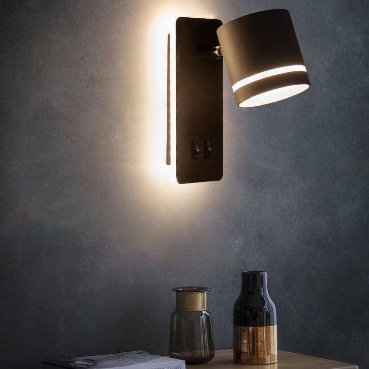 Square Rotatable Reading Wall Lamp