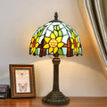 Resin Glass Dome Sunflower Table Lamp