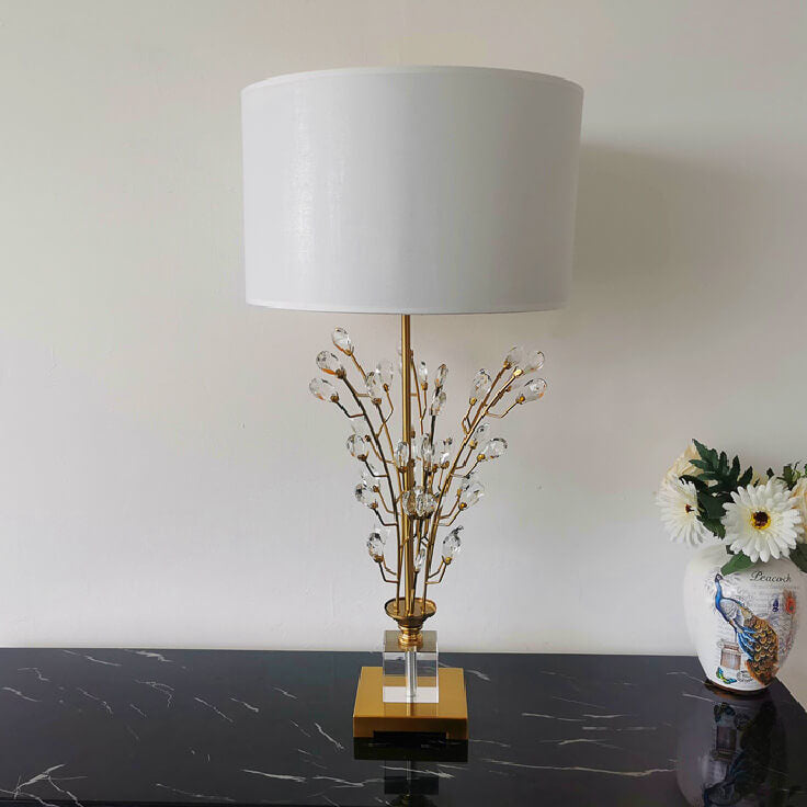 Tree Branch Round Quadrangle Table Lamp