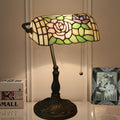 Half Cylinder Rose Zinc Table Lamp