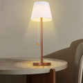 Fabric Aluminum Plastic Silica Table Lamp