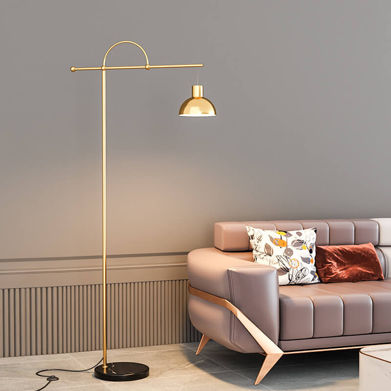 Fishing Rod Dome Floor Lamp