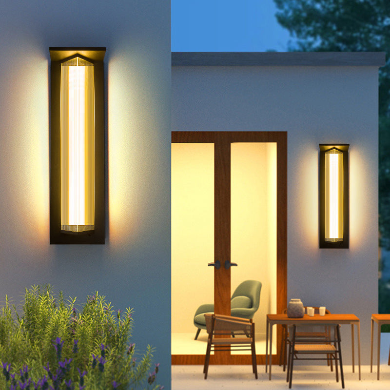 Stainless Steel Acrylic Patio Outdoor Light