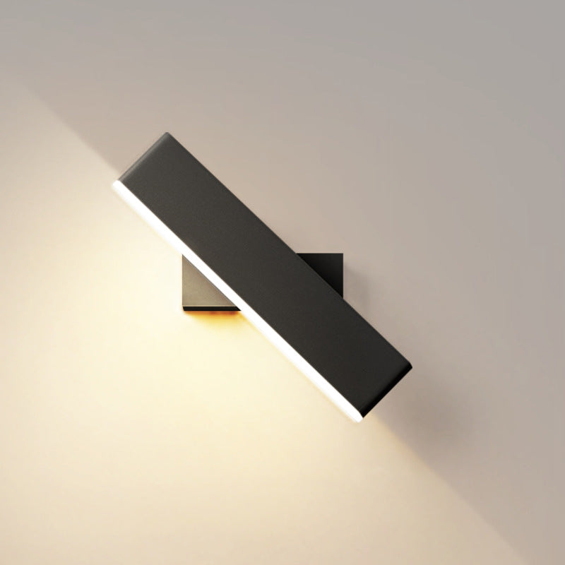 Rectangular Bar Aluminum Acrylic Wall Lamp