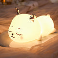Cartoon Silicone Cute Deer Table Lamp