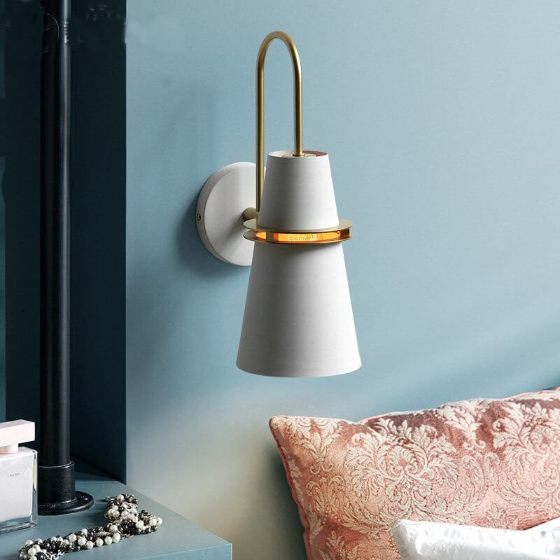 Horn Iron Bedroom Wall Lamp