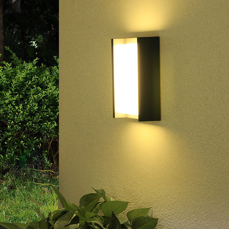Square PC Patio Outdoor Light