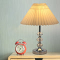 Pleated Solid Color Acrylic Table Lamp