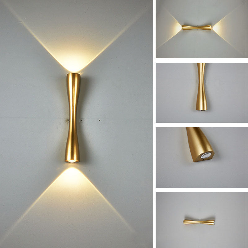 Aluminum Trumpet Shape Patio Outdoor Light