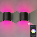 Intelligent Cylindrical APP Dimming Wall Lamp