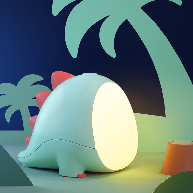 Cartoon Dinosaur Silicone Timer Table Lamp