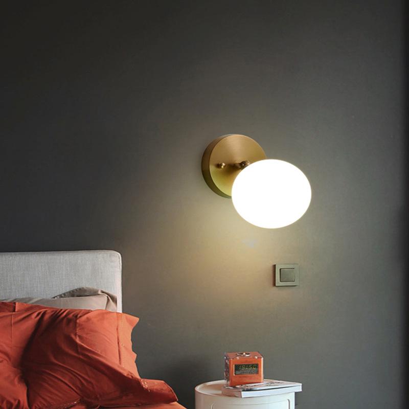 Glass Magic Bean Wall Lamp