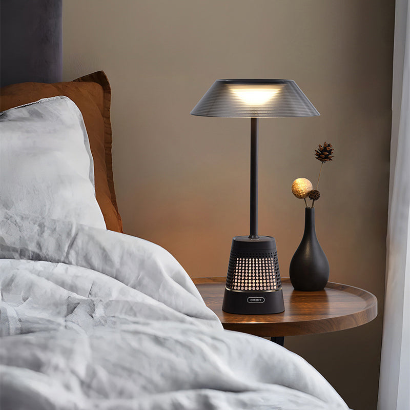 ABS Metal Geometric Prism Table Lamp