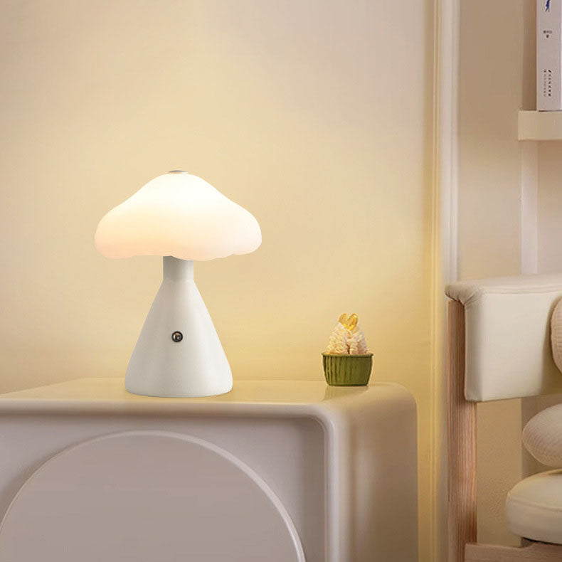 Mushroom Cloud Acrylic Hardware Table Lamp