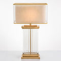 Square Hardware Table Lamp