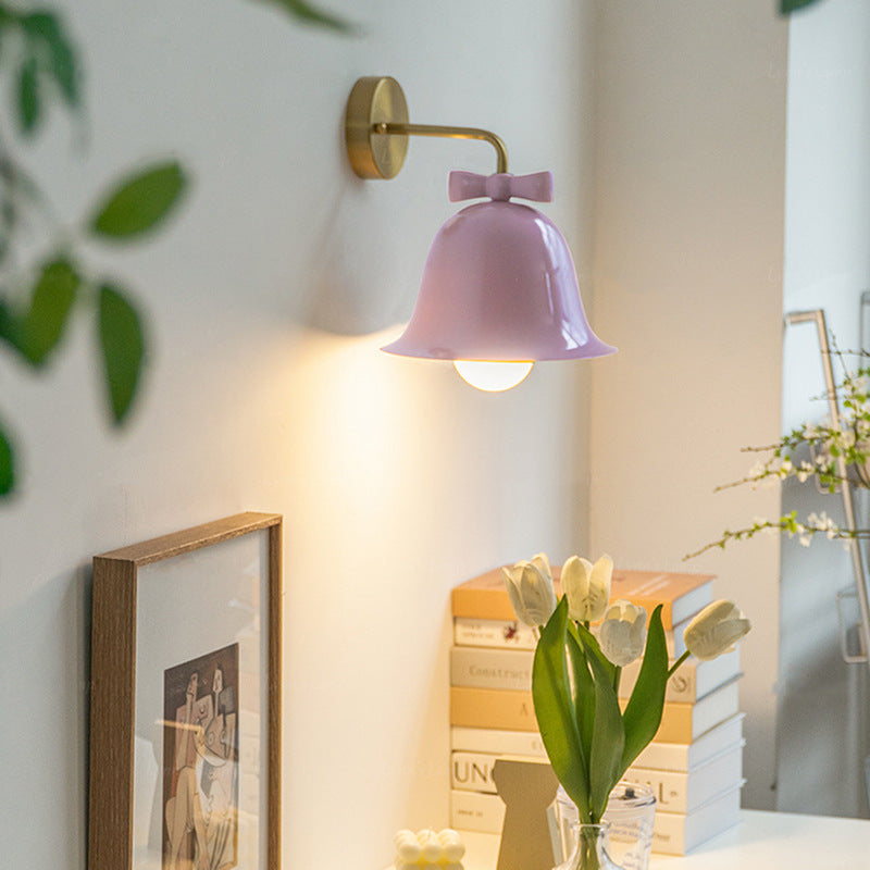 Bell Butterfly Iron Wall Lamp