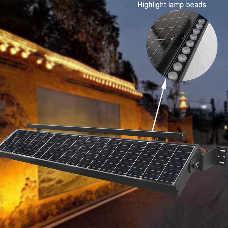 Line Contour Rectangle Aluminum Outdoor Light