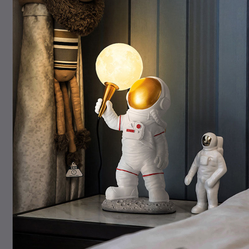 Cartoon Astronaut Resin ABS Wall Lamp