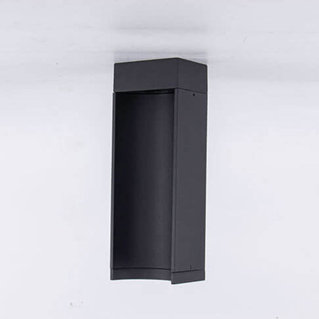 Simple Square Lawn Aluminum Outdoor Light