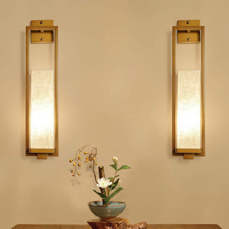 Classical Iron Cloth Wall Lamp