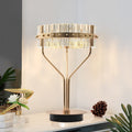 Dazzling Prismatic Crystal Hardware Table Lamp
