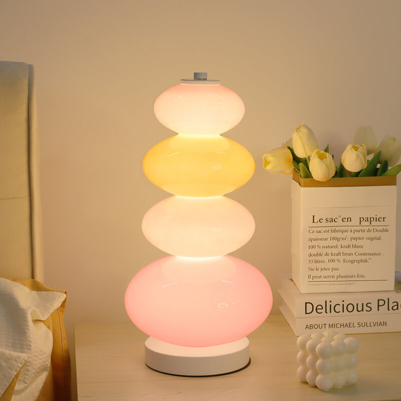 Macaron Rainbow Candy Gourd Table Lamp