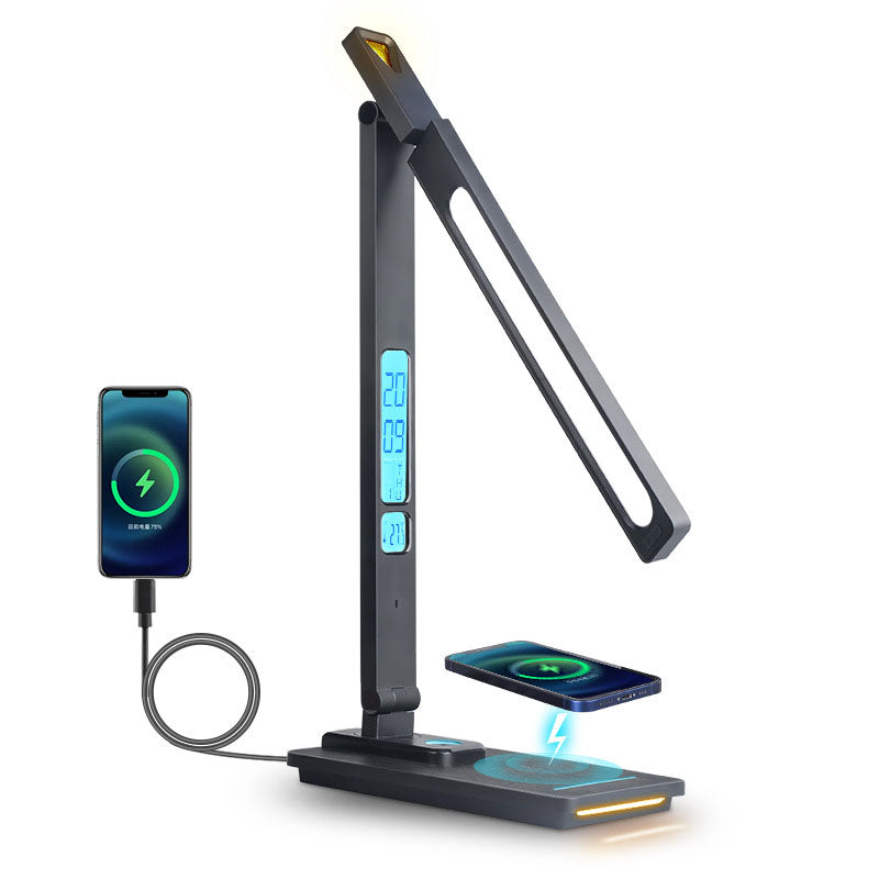 Multifunctional Rotatable Wireless Charging Table Lamp