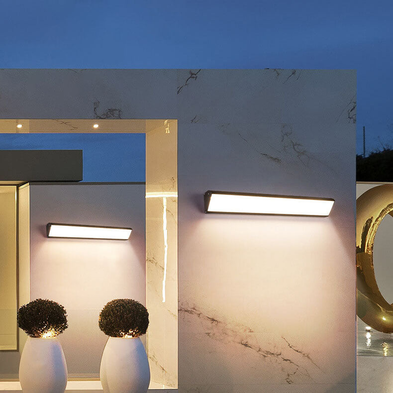 Aluminum Acrylic Long Indoor Outdoor Light
