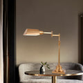 Rectangular Cylindrical Iron Bedroom Table Lamp