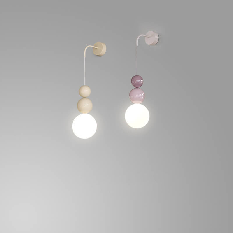 Personality Iron Gourd Wall Lamp