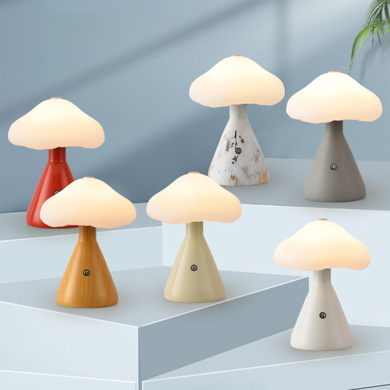 Mushroom Cloud Acrylic Hardware Table Lamp