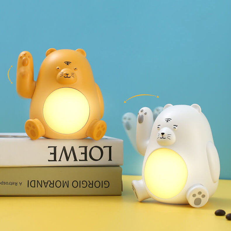 Tiger Silicone Rechargeable Pat Night Light