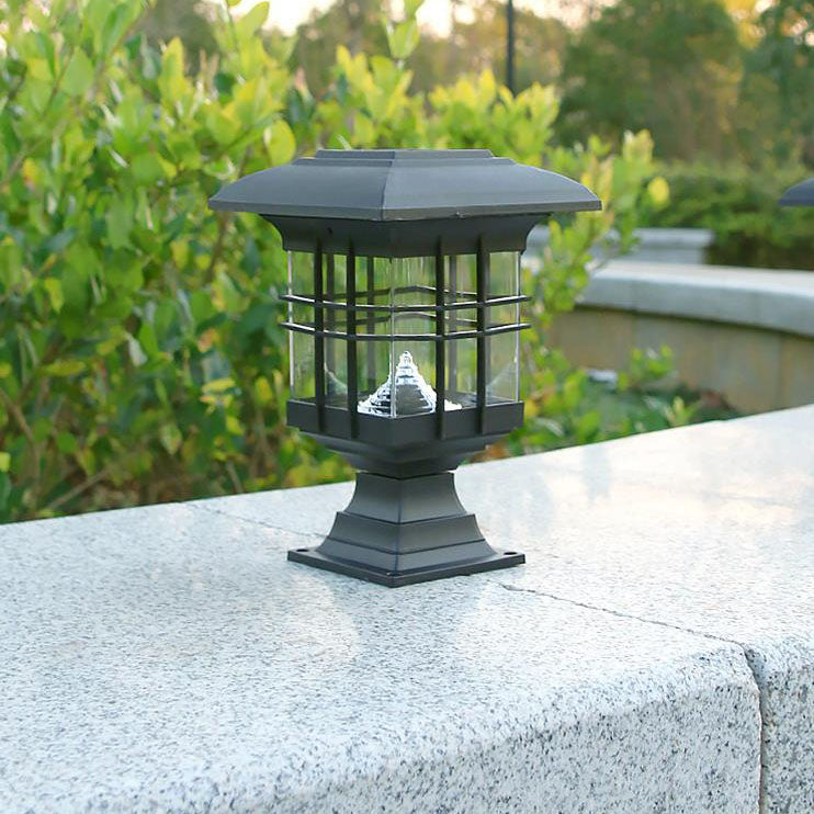 Square Lantern Lawn Ground Outdoor Light
