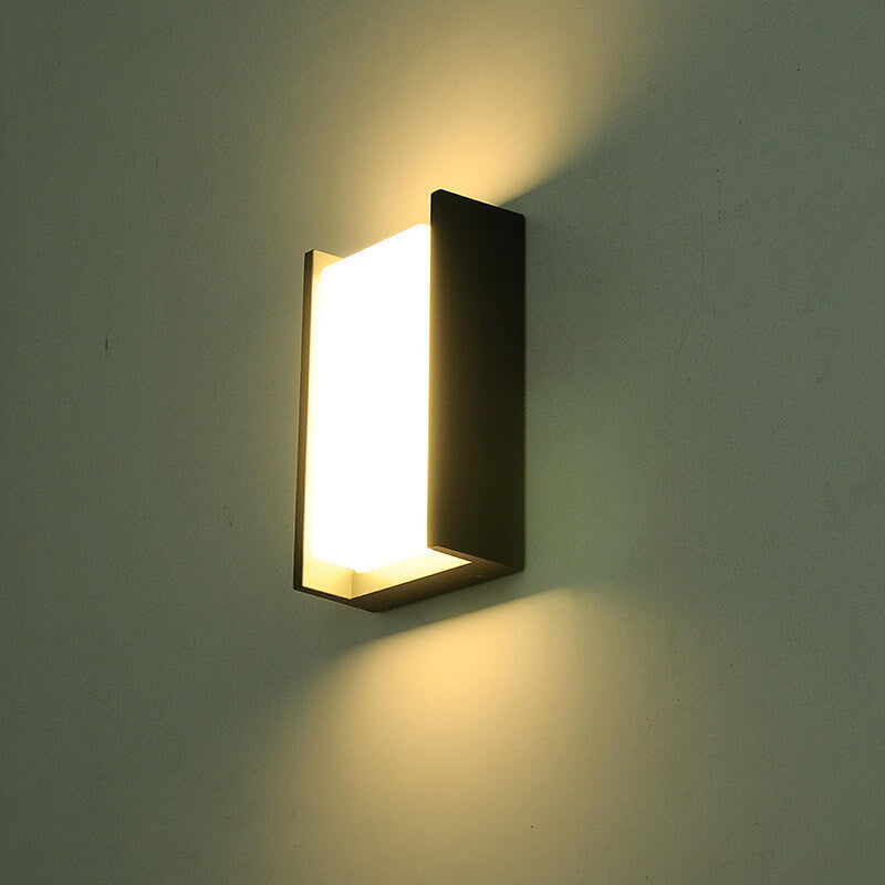 Square PC Patio Outdoor Light