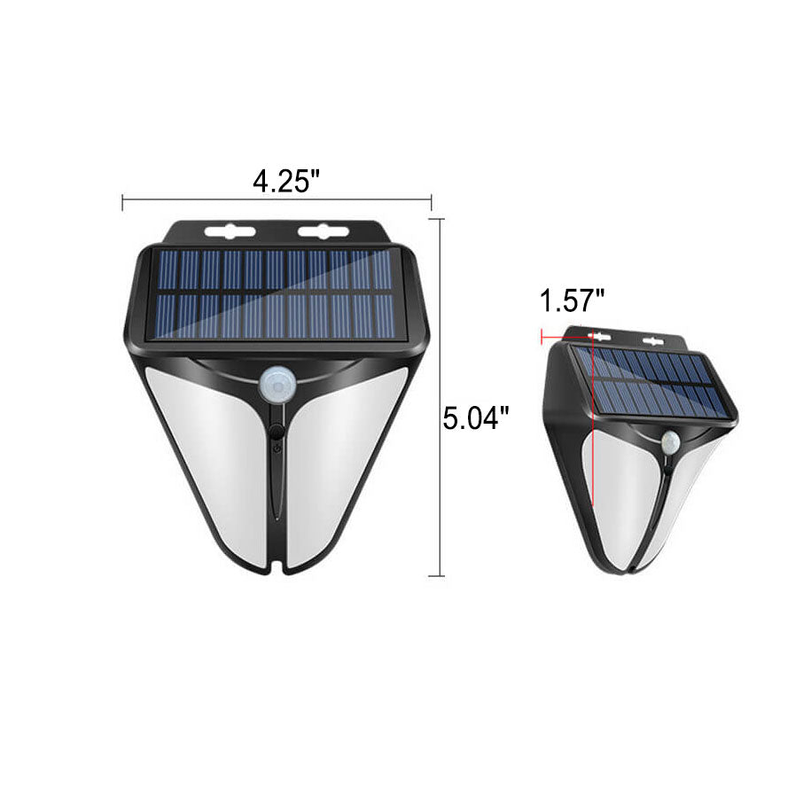 Intelligent Triangle Body Sensor Outdoor Light