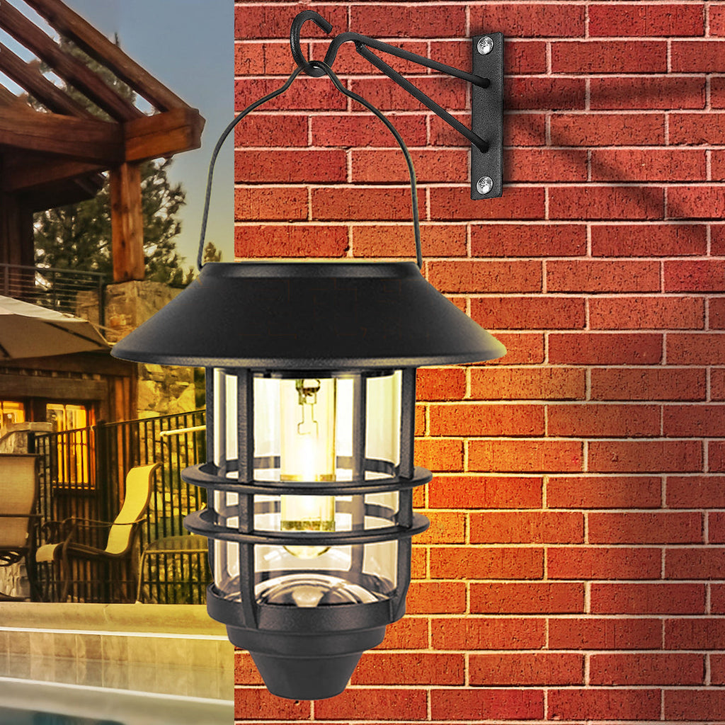 Aluminum Glass Lantern Cylinder Outdoor Light