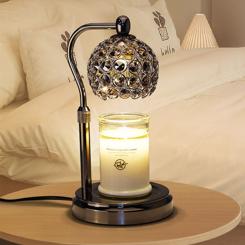 Rotatable Metal Ball Touch Table Lamp