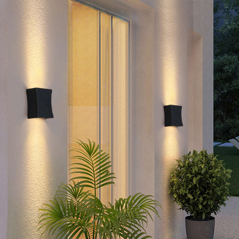 Square Column Outdoor Light