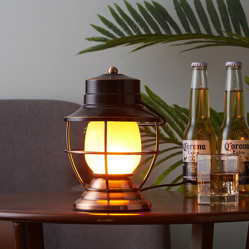 Farmhouse Rechargeable Iron Acrylic Table Lamp